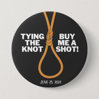 Gifter sig personlig för bachelor-knapp knapp