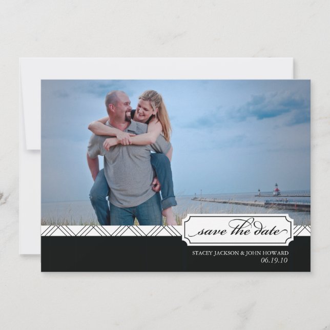 Gifter sig Spara datumfotokortet Spara Datumet (Framsida)