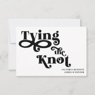 Gifter sig Typografi Bröllop spara datum