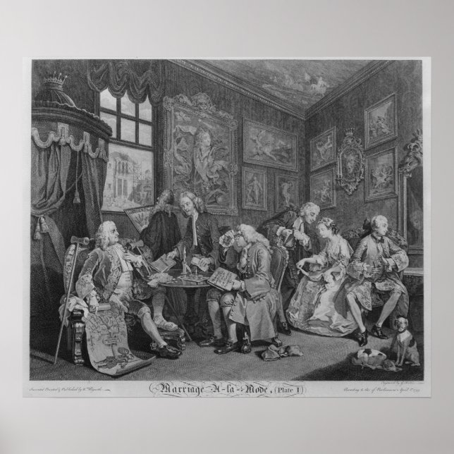 Giftermål a la Mode Poster (Framsidan)