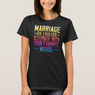 Giftermål är en oändlig server med din favoritserv t shirt