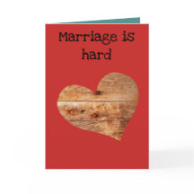 Giftermål är ett hårdgratulationskort
