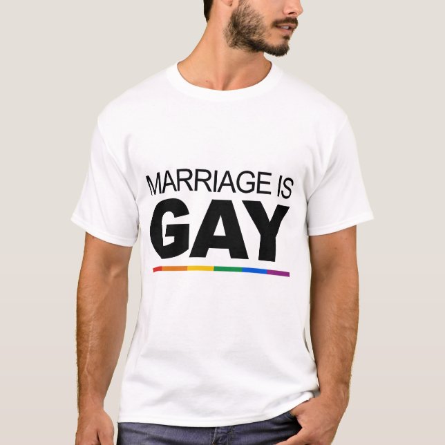 GIFTERMÅL ÄR GLATT T-SHIRT (Framsida)
