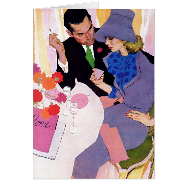 Giftermål är inte för mig OBS kort (Framsidan)