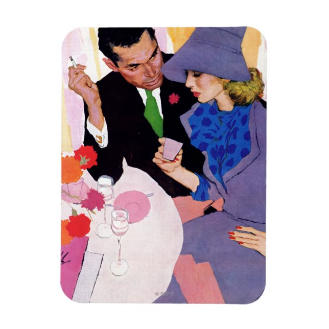 Giftermål är inte till mig magnet (Vertikal)