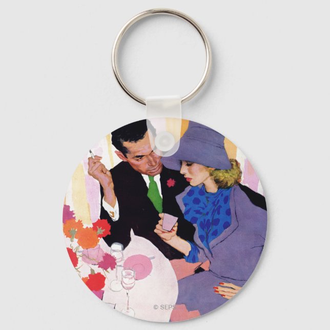 Giftermål är inte till mig nyckelring (Framsida)