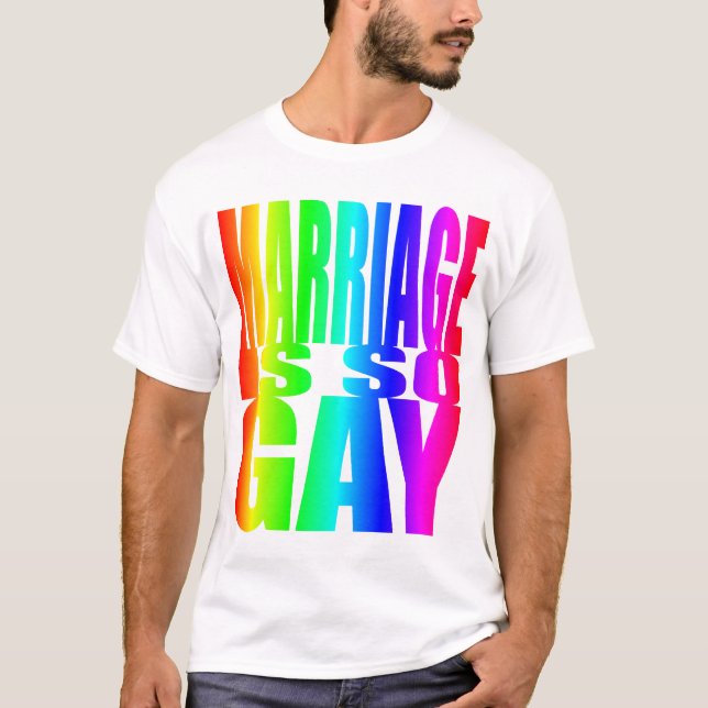 GIFTERMÅL ÄR SÅ GLATT TEE SHIRT (Framsida)