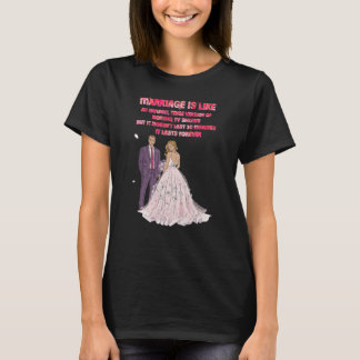 Giftermål är som en amerikansk Sarkastic T Shirt
