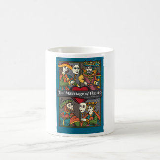 Giftermål av Figaro, opera Kaffemugg