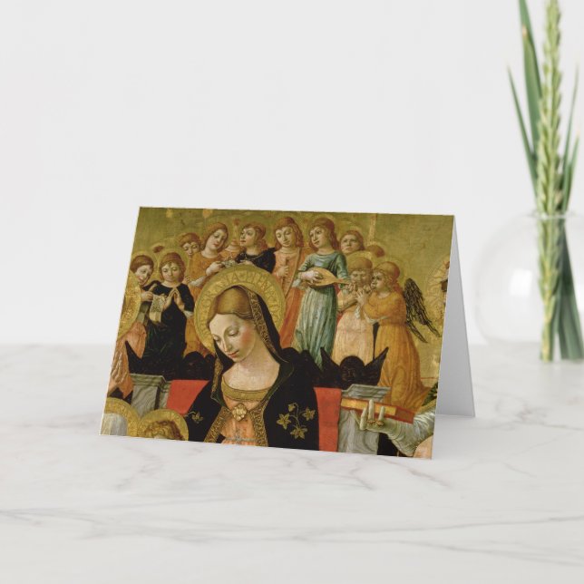 Giftermål av Sanktt Catherine av Siena Kort (Framsida)