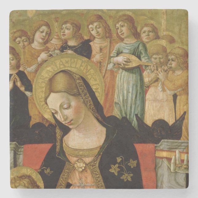 Giftermål av Sanktt Catherine av Siena Stenunderlägg (Framsidan)