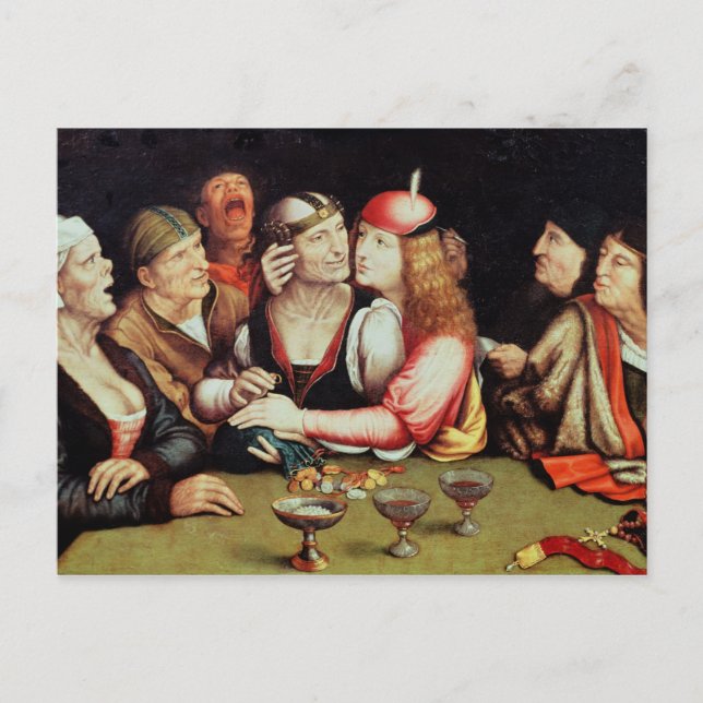 Giftermål-avtal 2 vykort (Framsida)