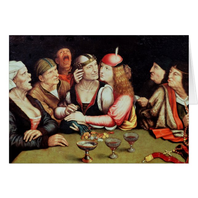 Giftermål avtalar 2 hälsningskort (Framsidan Horizontal)