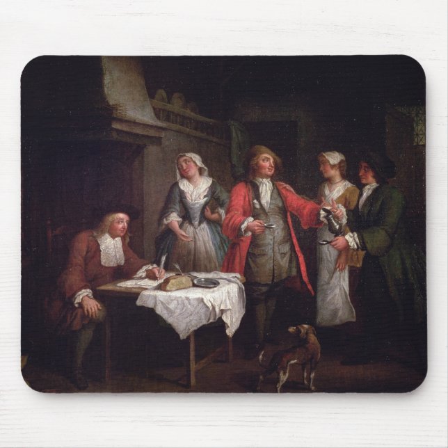 Giftermål avtalar musmatta (Framsidan)