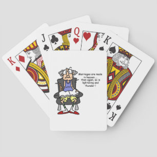 Giftermål, Blixten, Thunder Humor Casinokort
