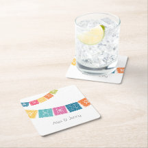 Giftermål - Bröllop Papel Picado Wedding Favor