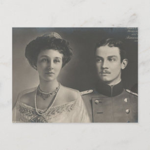 Giftermål DAUGHTER Kaiser Wilhelm av Tyskland #049 Vykort