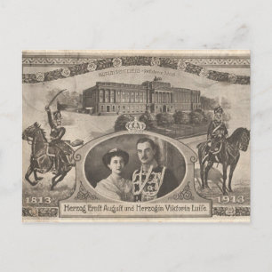 Giftermål DAUGHTER Kaiser Wilhelm av Tyskland #054 Vykort