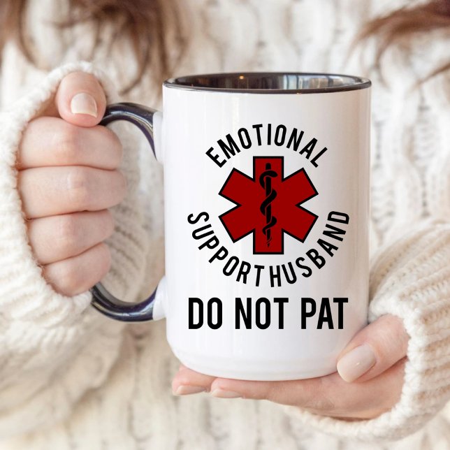 Giftermål Emotional Support Make, Newlyged Gift Mugg (Skapare uppladdad)