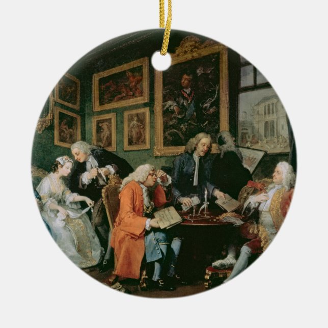 Giftermål ett lafunktionsläge: Mig - Julgransprydnad Keramik (Framsidan)