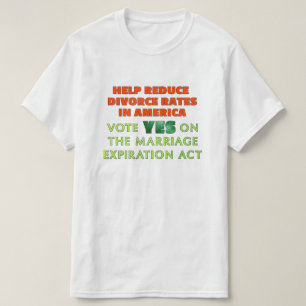 Giftermål förfalloakt t shirt