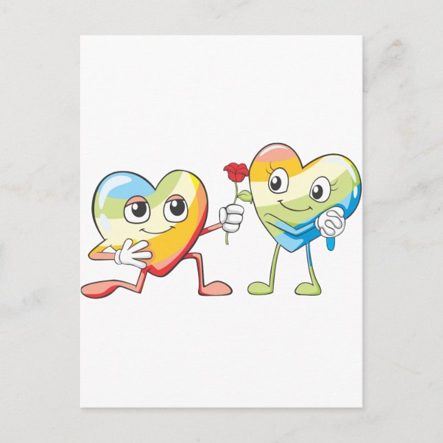 Giftermål Frieri idéer Vykort (Framsida)