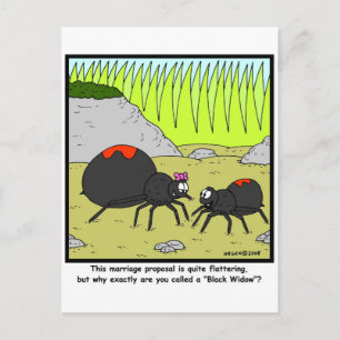 Giftermål frieri vykort