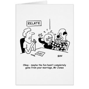 Giftermål Guidance. Roligten är inte helt borta Hälsningskort