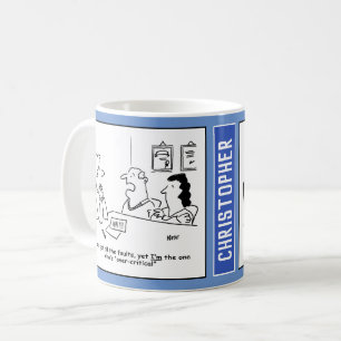Giftermål Guidance Tecknad. Kaffemugg