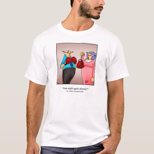 Giftermål Humor "Date Night" T Shirt "Spectickles" (Framsida)