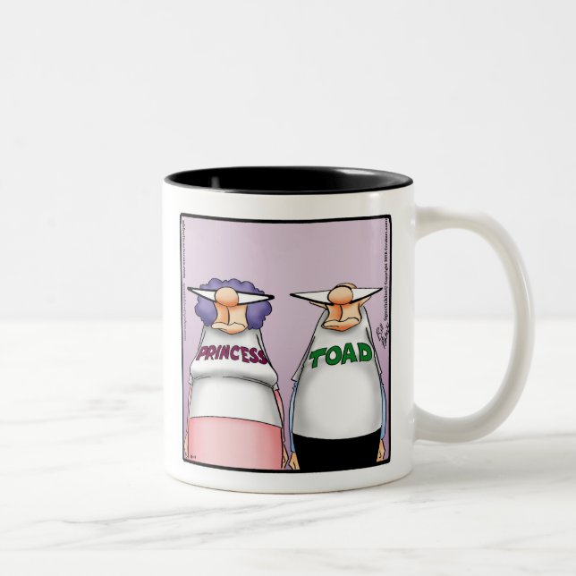 Giftermål Humor Funny Mug Gift Två-Tonad Mugg (Höger)