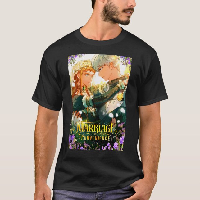 Giftermål i Convenience Manhwa T Shirt (Framsida)