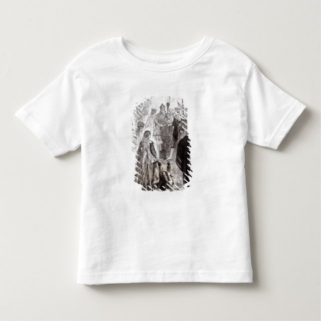 Giftermål i Edward II och Isabella av Frankrike T Shirt (Framsida)