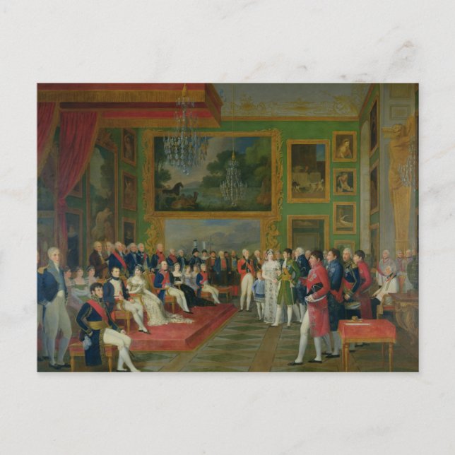 Giftermål i Eugene de Beauharnais Vykort (Framsida)