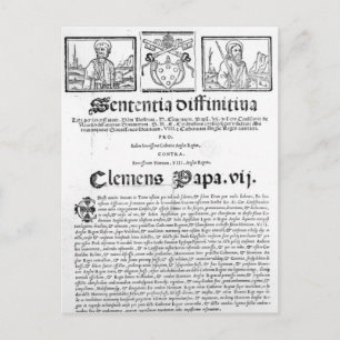 Giftermål i Henry VIII och Catherine of Aragon Vykort