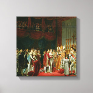 Giftermål i Napoleon I och Marie Canvastryck