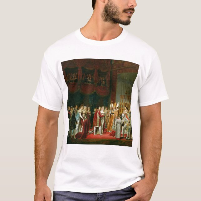Giftermål i Napoleon I och Marie Tee Shirt (Framsida)