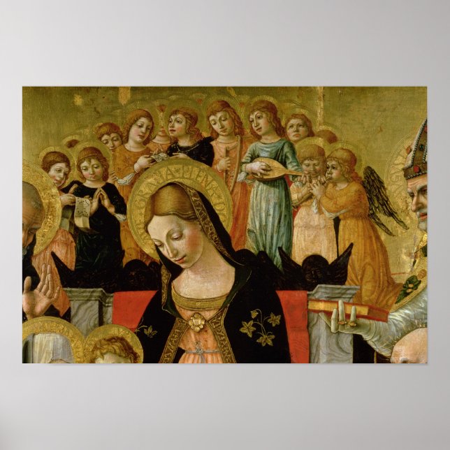 Giftermål i Saint Catherine av Siena Poster (Framsidan)