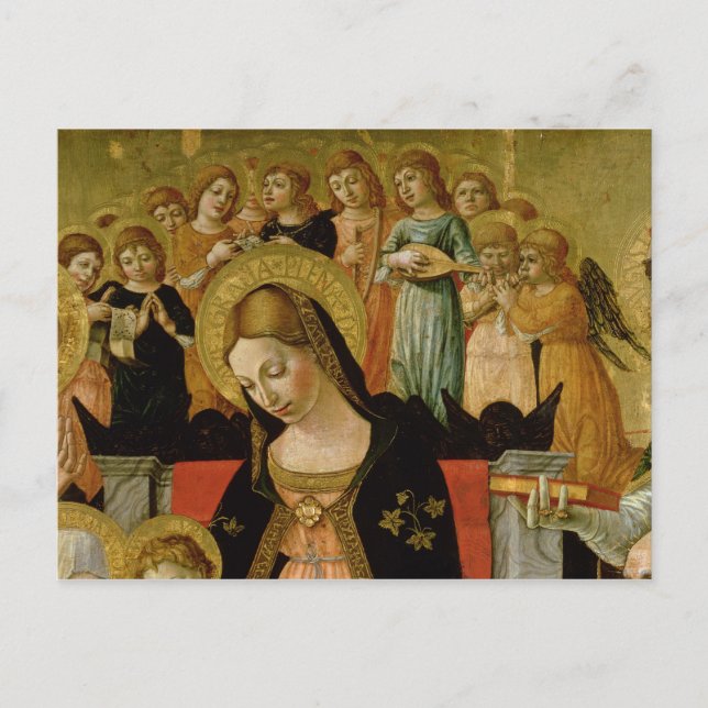 Giftermål i Saint Catherine av Siena Vykort (Framsida)