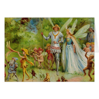 Giftermål i Thumbelina Hälsningskort