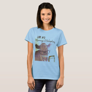Giftermål "ko " som nseling t shirt