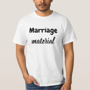 Giftermål material T-Shirt