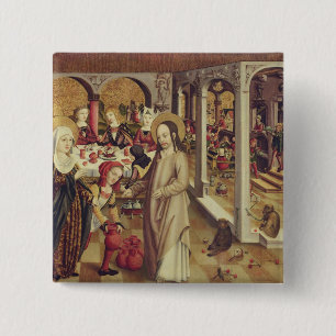 Giftermål på Cana, c.1500 Knapp
