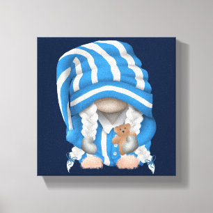 Giftermål - Premium Wrapped Canvas (glapp)