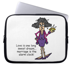 Giftermål Rude Awakening Laptop Sleeve