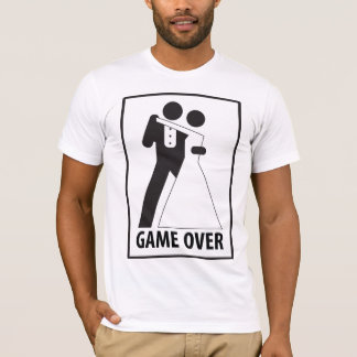 giftermål-spel tee shirt