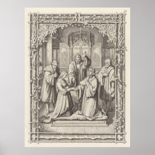 Giftermål till Martin Luther och Catherine von Bor Poster