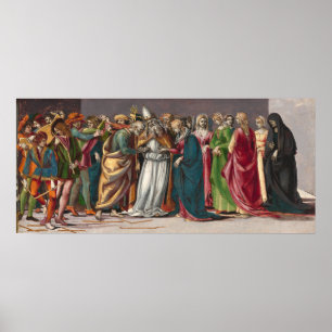 Giftermål, Virgin - Luca Signorelli Fine Art Poste Poster