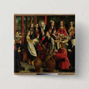 Giftermålfestmåltiden på Cana, c.1500-03 Knapp