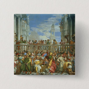 Giftermålfestmåltiden på Cana, c.1562 (olja på Knapp